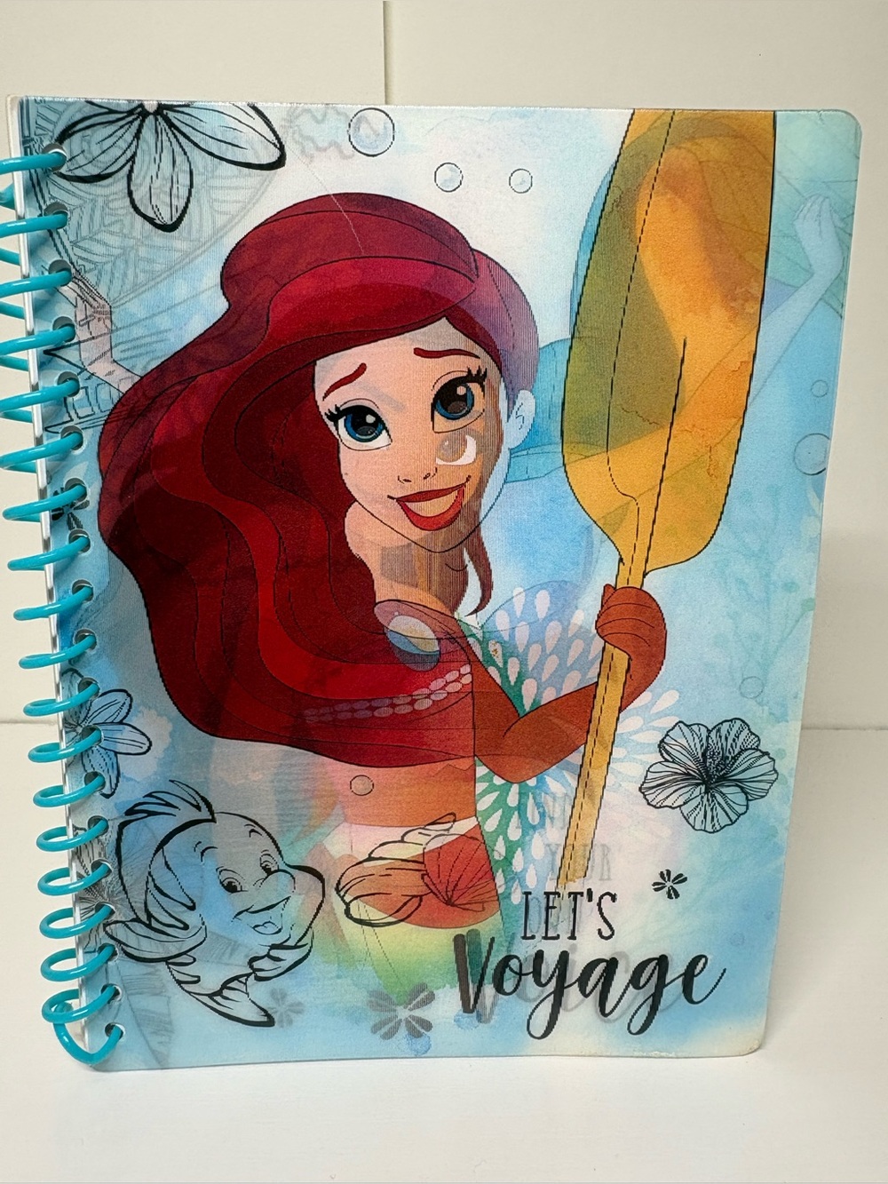 Disney Princess Ariel & Moana Lenticular Journal 50 Sheets NWT